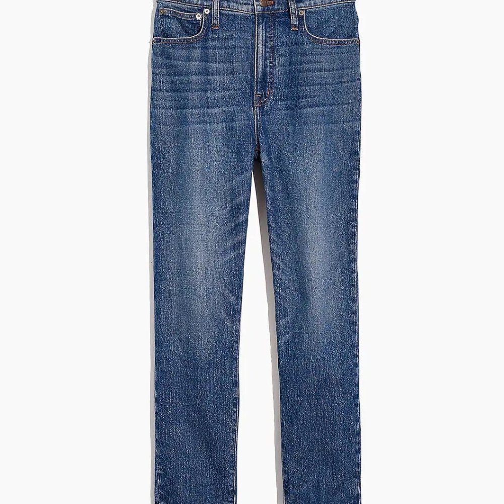 Madewell Tall Classic Straight Jeans in Coldbrook Wash, Size 29T